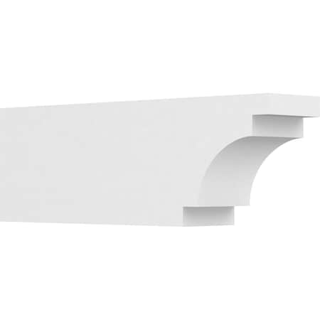 Ekena Millwork Standard Mediterranean Architectural Grade PVC Rafter Tail, 5"W X 8"H X 24"L RFTP05X08X24MED